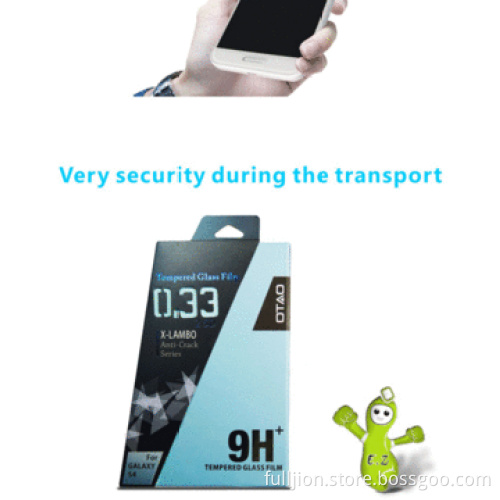 0.33mm 2.5D curved edge tempered-glass mobile phone screen protectors for LG Optimus G Pro F240K